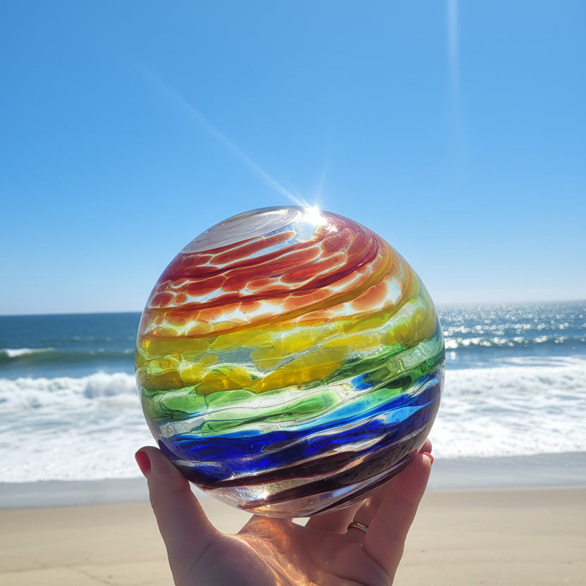 Rainbow Colored Float
