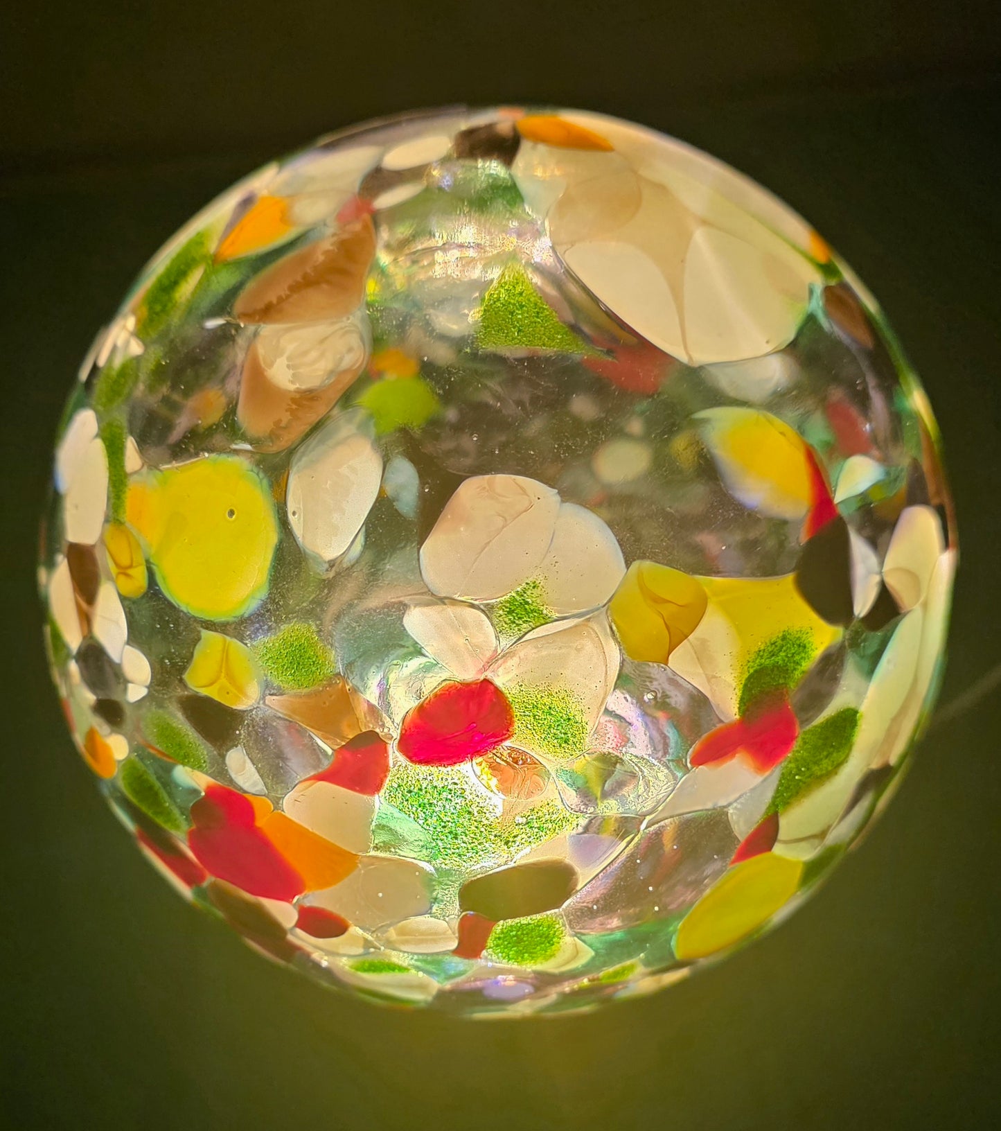 5 inch Float (Finders Keepers size) with white light LED light stand