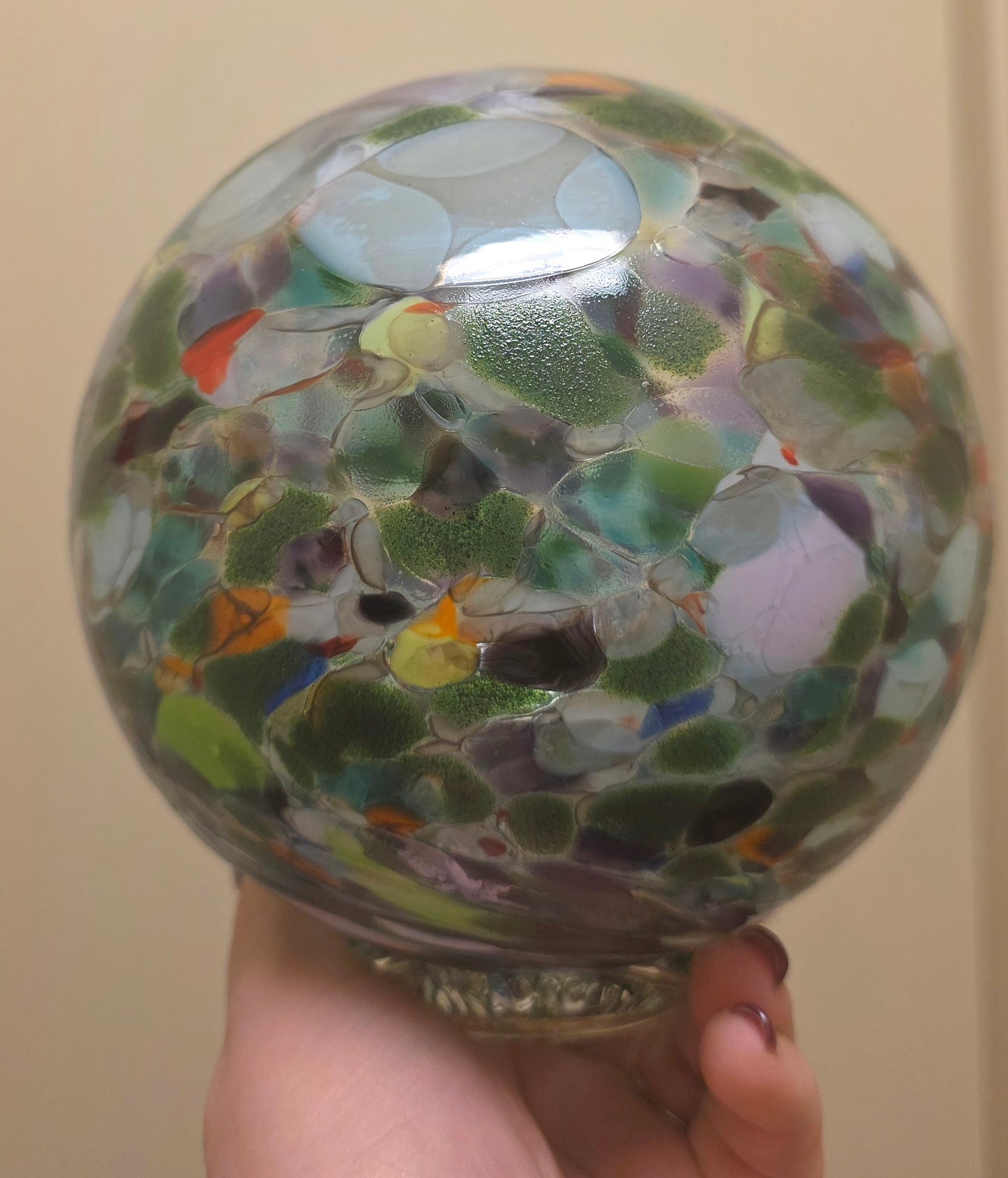 5 inch Float (Finders Keepers size) with white light LED light stand