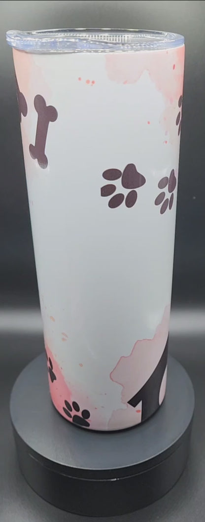 Just want to be a stay at home dog mom 20oz tumbler #2T9