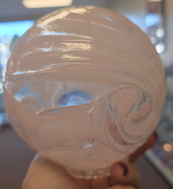 5 inch Float (Finders Keepers size) with rotating multi color light stand