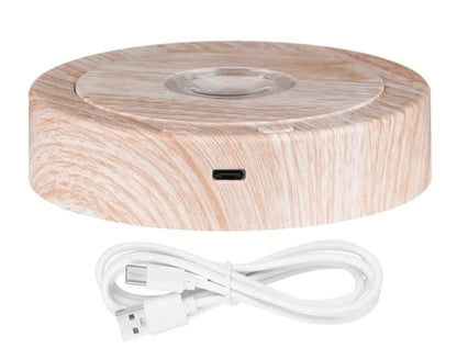 Spinning LED multi color light stand (float not included)