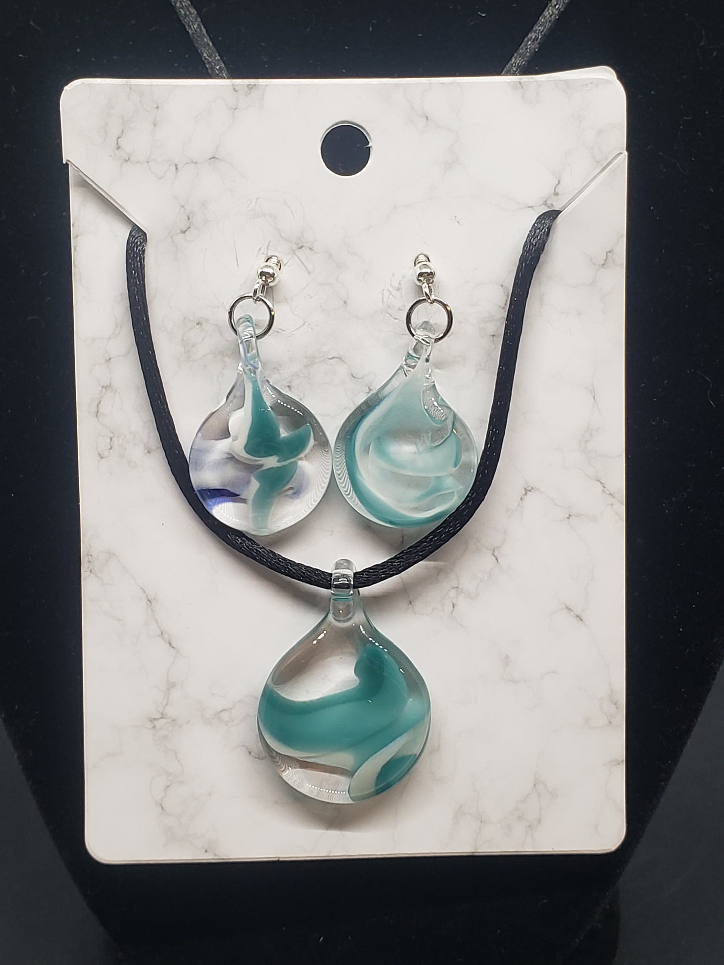 Glass pendants set # PC10S2
