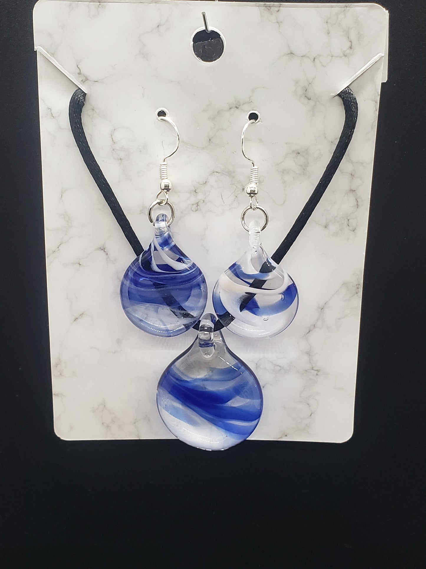 Glass pendant set # PC10S6